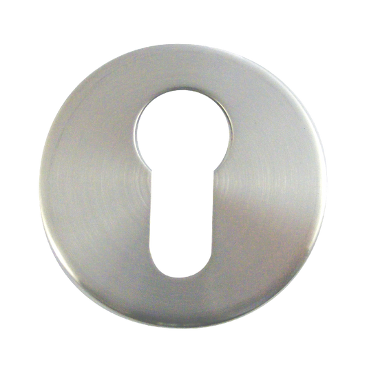 ASEC Stainless Steel Escutcheon 5mm Euro - Satin Stainless Steel