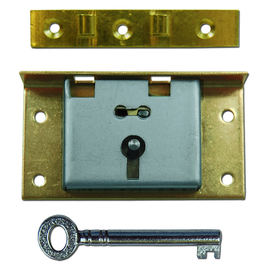 ASEC 20 Boxlock 64mm Keyed To Differ Pro - Satin Brass