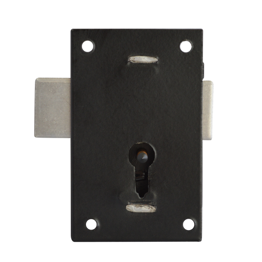 ASEC 150 1 Lever Straight Cupboard Lock 57mm Keyed Alike Pro - Black