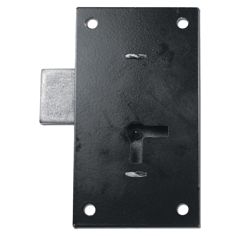 ASEC 155 1 Lever Straight Cupboard Lock 102mm Keyed Alike Pro - Black