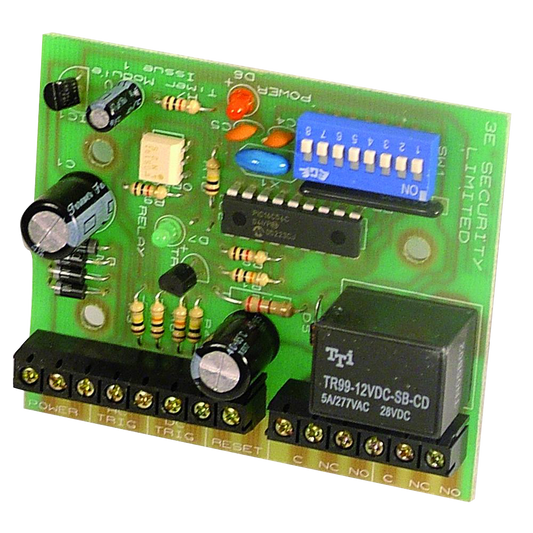 ASEC 12V 24V AC DC Timer Relay PCB Mounted