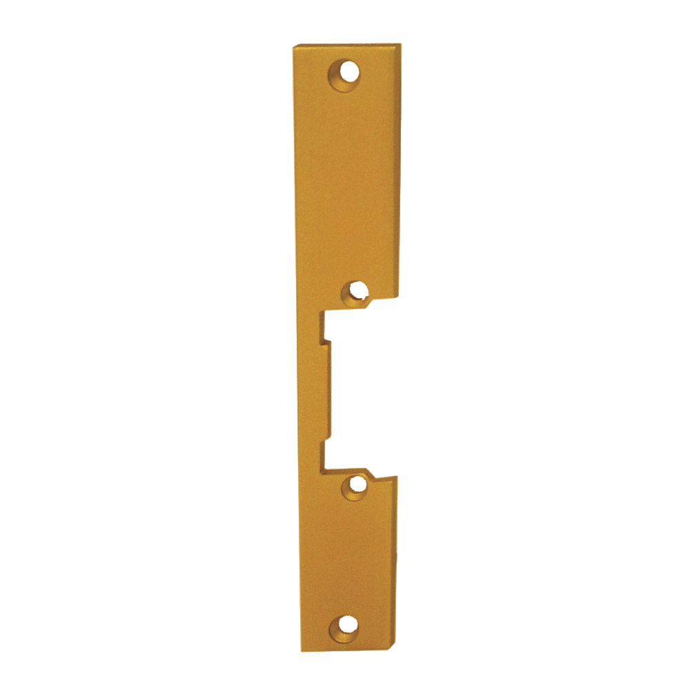 ASEC FPM Mortice Release Faceplate Polished Brass