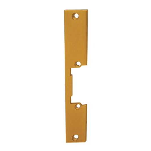 ASEC FPM Mortice Release Faceplate Polished Brass