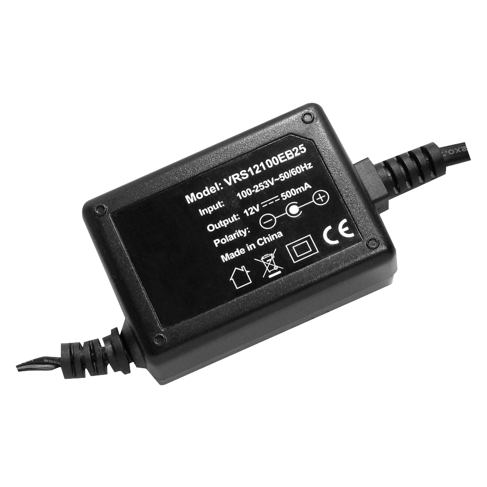 ASEC 12VDC 1A Encapsulated Switch Mode Power Supply VRS-121000EBC - Black