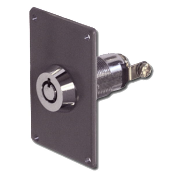 ASEC Electric Key Switch Chrome Plated