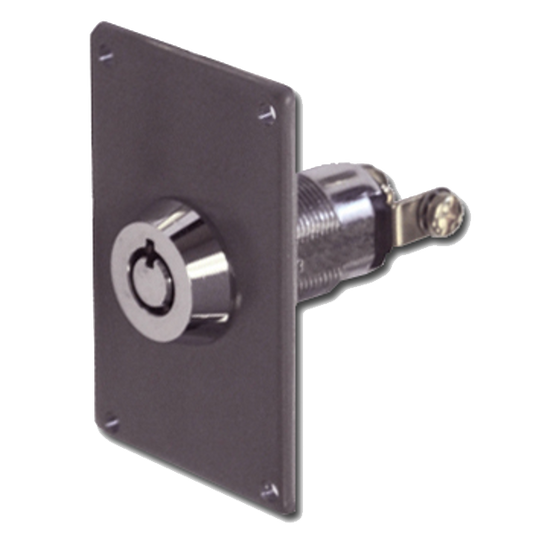 ASEC Electric Key Switch Chrome Plated