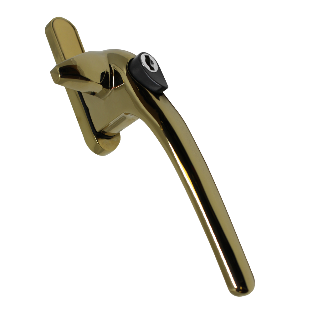 CHAMELEON Adaptable Cockspur Handle Kit Polished Brass Right Handed - Gold