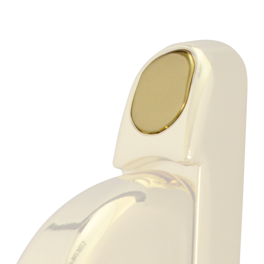 CHAMELEON Window Espag Handle Screw Cover Polished Brass