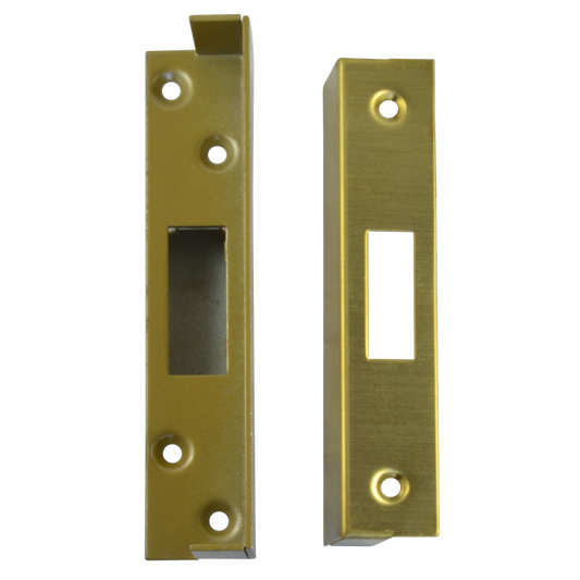 UNION 3G114 Rebate To Suit 3G114, 3G114E & 3G115 Deadlocks 25mm - Polished Brass