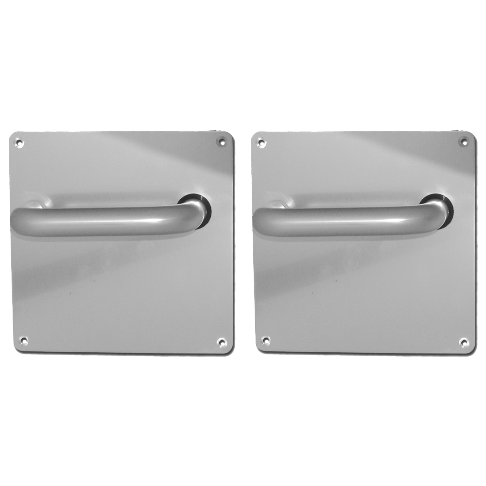 DORTREND 20RW Witley Large Plate Mounted Unsprung Lever Furniture Lever Latch - Anodised Aluminium