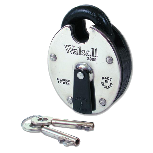 WALSALL LOCKS W2000 5 Lever High Security Padlock Keyed To Differ