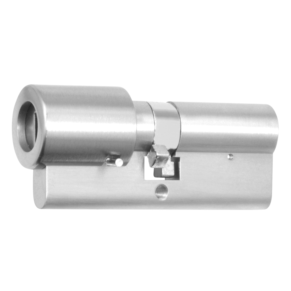 Banham S464 Euro Double Cylinder 72mm 36/36 31/10/31 Keyed To Differ - Satin Chrome