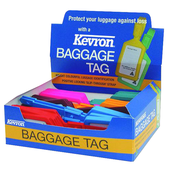 KEVRON ID4AC-30 Luggage Tag ID4AC - Assorted Colours