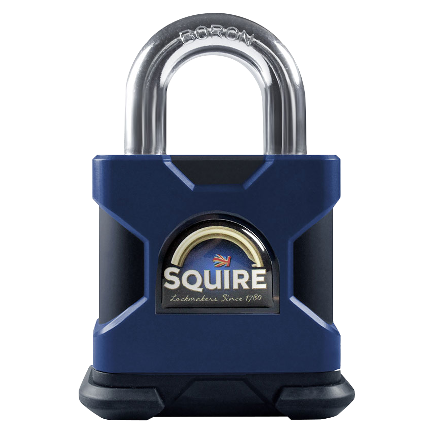 SQUIRE SS50P5 Stronghold Steel 5 Pin Open Shackle Padlock Keyed To Differ Pro