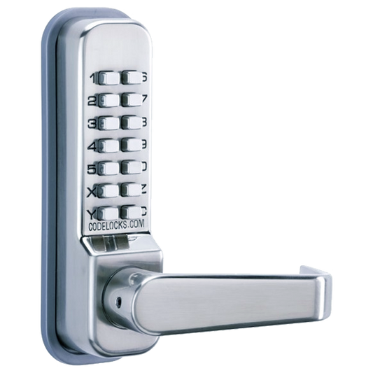 CODELOCKS CL425 Digital Lock With Mortice Lock CL425 SS - Stainless Steel