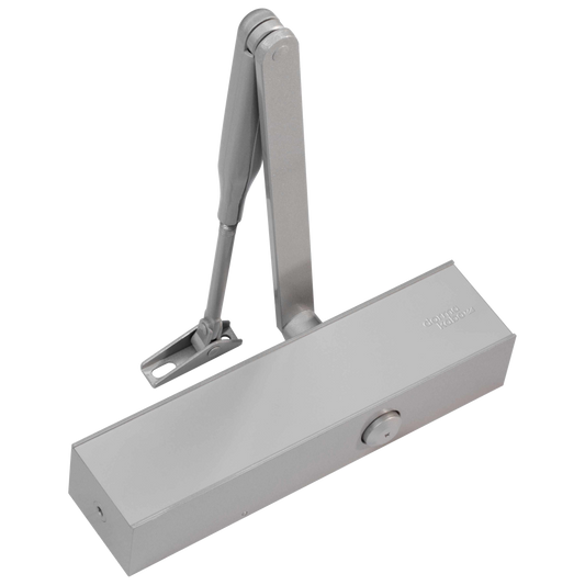 DORMAKABA TS83 Size 2-5 Overhead Door Closer Backcheck - Silver Enamelled