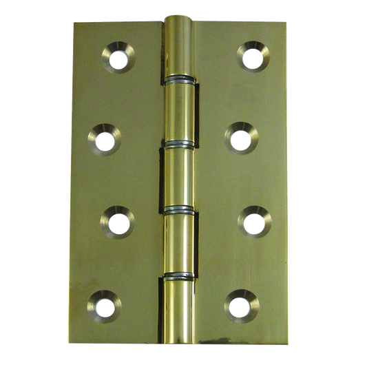 CROMPTON 0162STD-102-68-30 Double Steel Washer Hinge Polished Brass