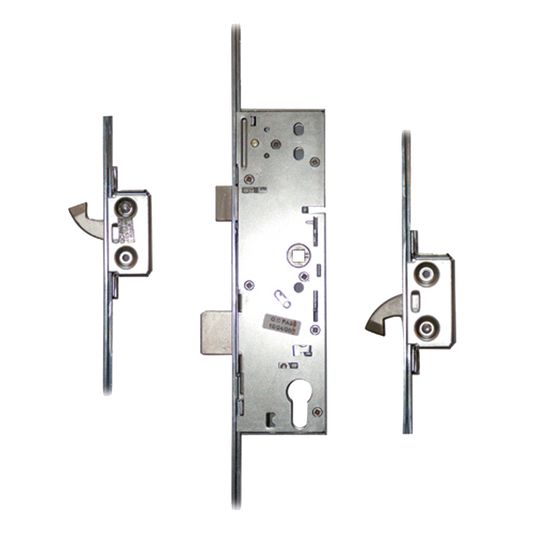 ERA Lever Operated Latch & Deadbolt Split Spindle 20mm - 2 Hook 45/92 Radius