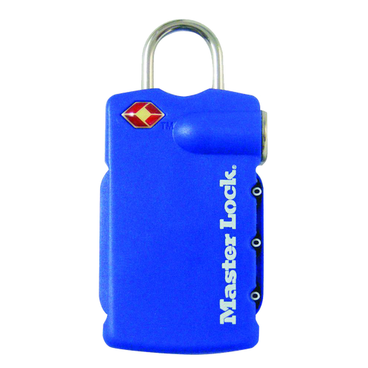 MASTER LOCK 4685 Combination Luggage Padlock - With Luggage Label Keyed To Differ Pro
