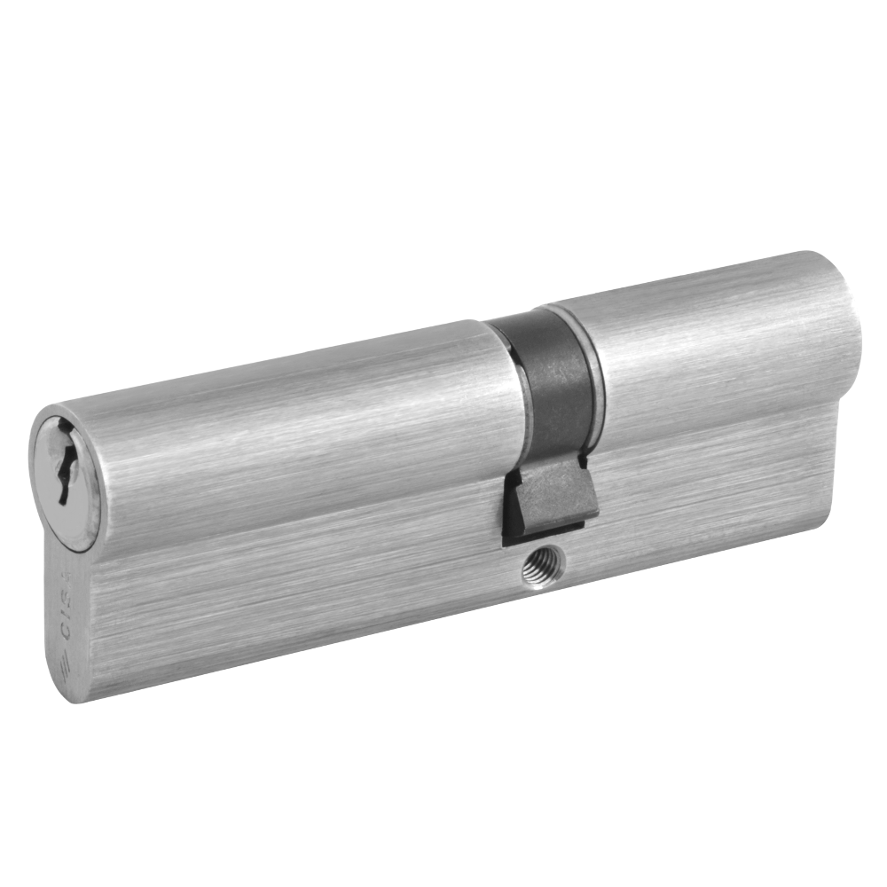 CISA C2000 Euro Double Cylinder 85mm 35/50 30/10/45 Keyed To Differ - Nickel Plated