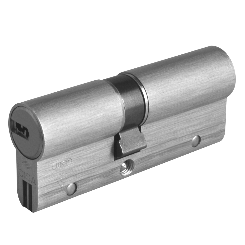 CISA Astral S Euro Double Cylinder 85mm 35/50 30/10/45 Keyed To Differ - Nickel Plated