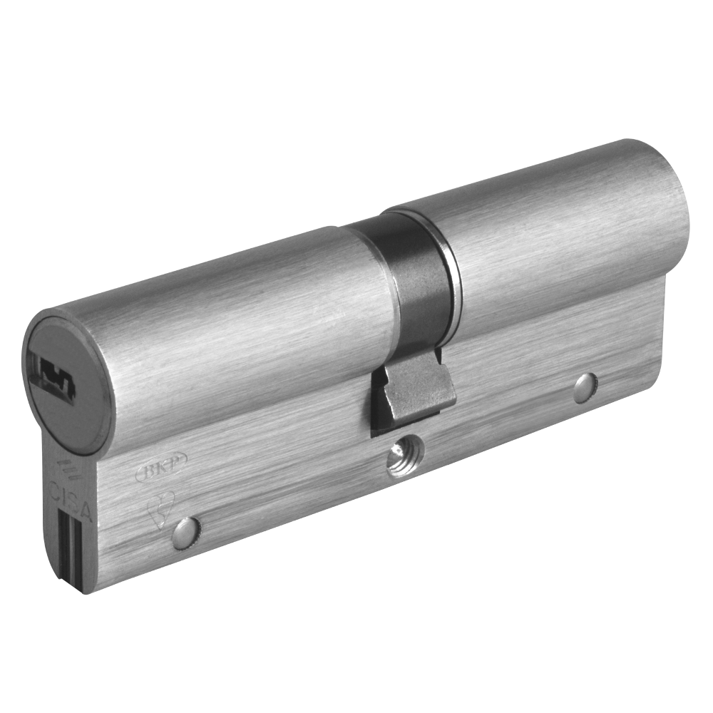 CISA Astral S Euro Double Cylinder 100mm 50/50 45/10/45 Keyed To Differ - Nickel Plated