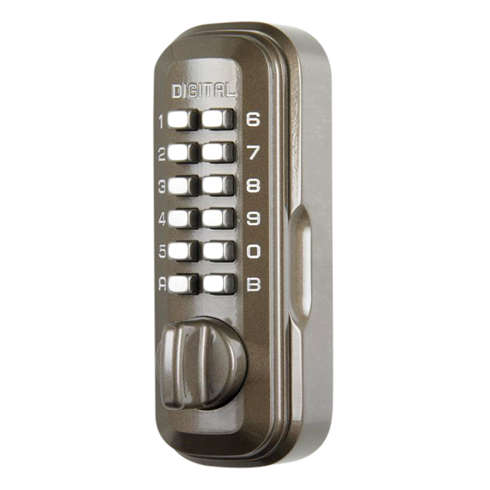 LOCKEY Digital Lock Key Safe Pro - Brown