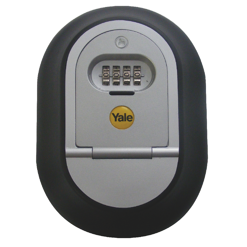 YALE Y500 Key Safe BLK & GRY Pro - Silver
