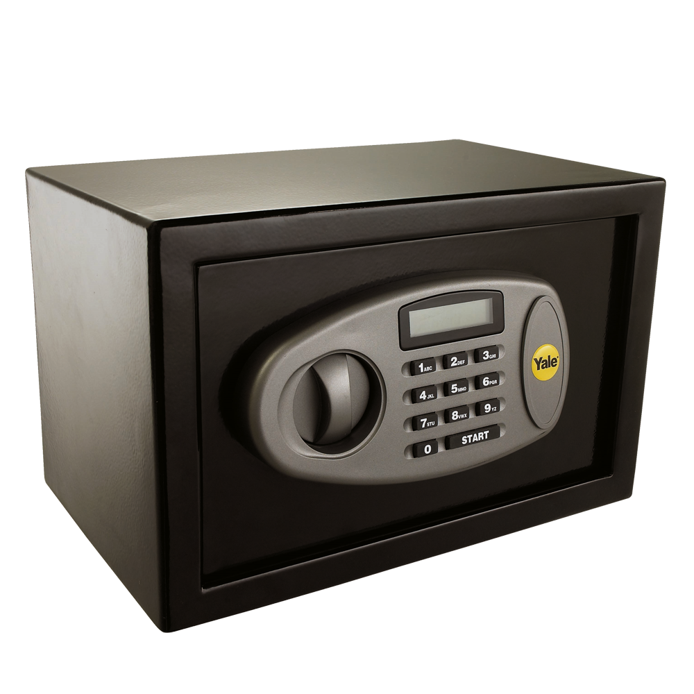 YALE MS0000NFP Digital Home Cupboard Safe Electronic - Black