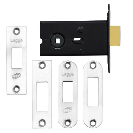 LEGGE B2512 Bathlock Deadbolt With 5mm Follower SS - Stainless Steel