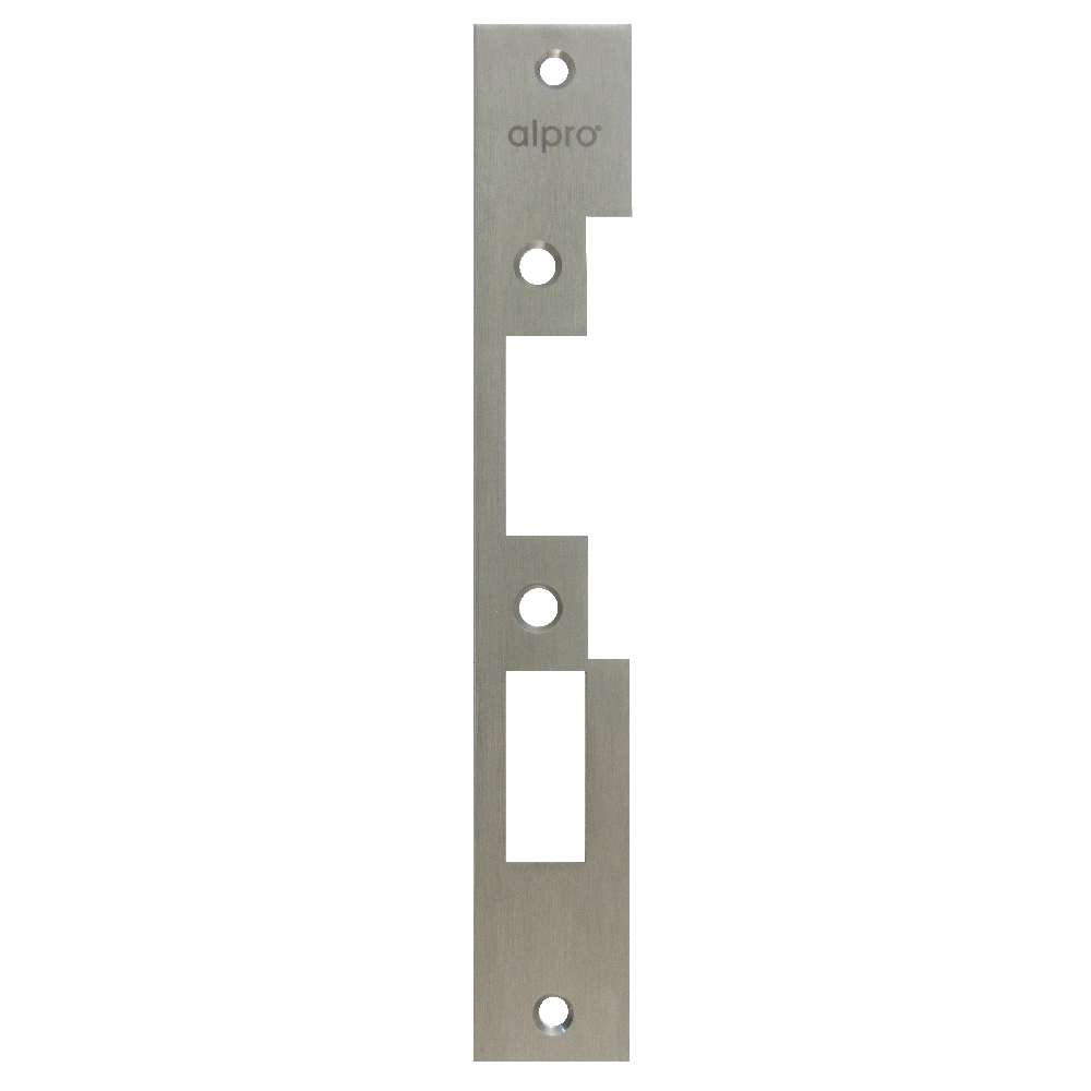 ALPRO AL110 Series Sash Lock Faceplate UK - Stainless Steel