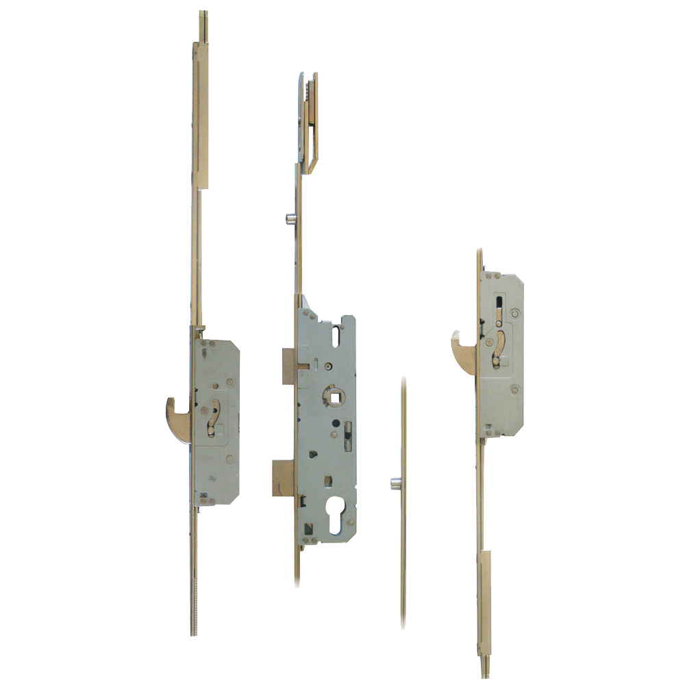 FUHR 856 Type 6 Lever Operated Latch & Deadbolt With Shootbolts - 2 Hook & 2 Roller 35/92