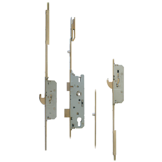 FUHR 856 Type 6 Lever Operated Latch & Deadbolt With Shootbolts - 2 Hook & 2 Roller 35/92