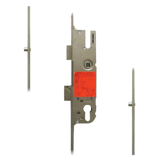 GU Secury Lever Operated Latch & Deadbolt Attachment For Shootbolts - 2 Roller 35/92