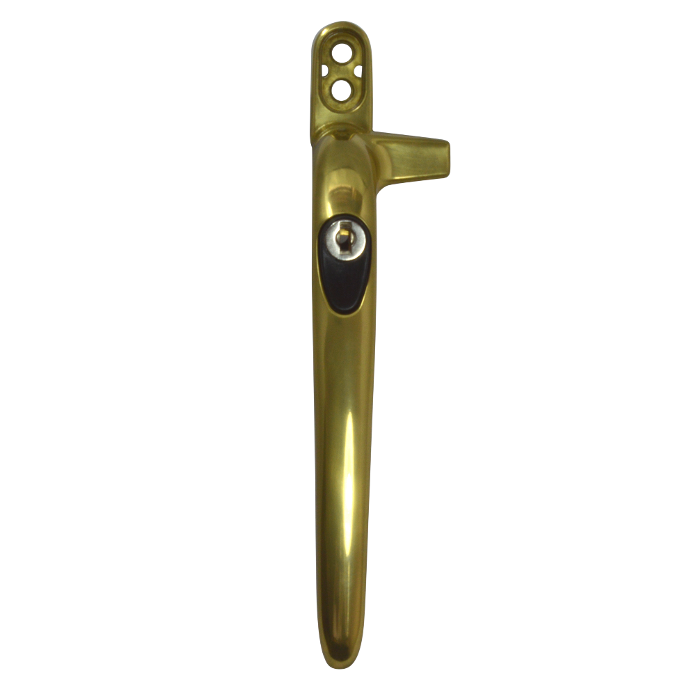SECURISTYLE Virage Offset Cockspur Espag Handle 21mm Left Handed Locking - Gold