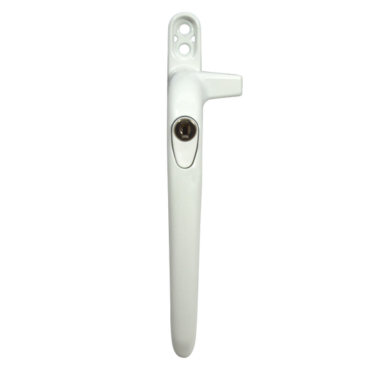 SECURISTYLE Virage Offset Cockspur Espag Handle 21mm Left Handed Locking - White