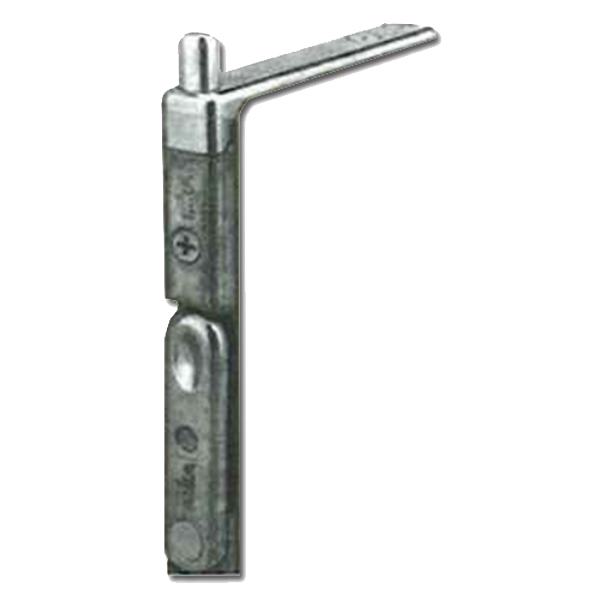 MILA French Door & Window Shootbolt - Large Finger Operated Large Finger 120mm - Silver