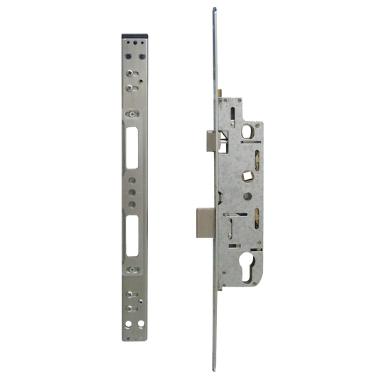 YALE Doormaster Lever Operated Latch & Deadbolt Single Spindle Overnight Lock To Suit GU 35/92 16mm Strip