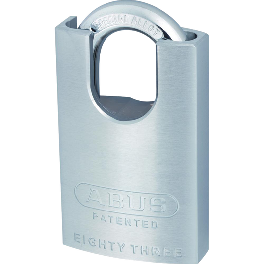 ABUS 83 Series Brass Closed Shackle Padlock 48mm Keyed To Differ 83CS/50 Pro - Brass