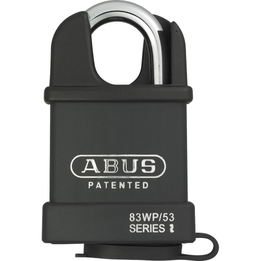 ABUS 83WP Series Weatherproof Steel Closed Shackle Padlock 56.5mm Keyed To Differ 83WPCS/53 Pro - Hardened Steel