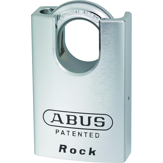 ABUS 83 Series Steel Closed Shackle Padlock Without Cylinder 55mm Keyed to Differ 83CS/55 - Nano Plated Steel