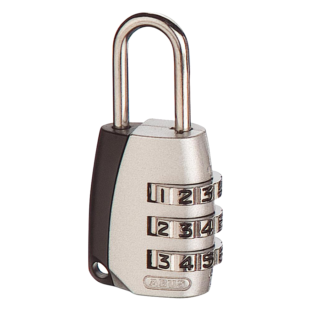 ABUS 155 Series Combination Open Shackle Padlock 26mm 155/20 Pro - Silver