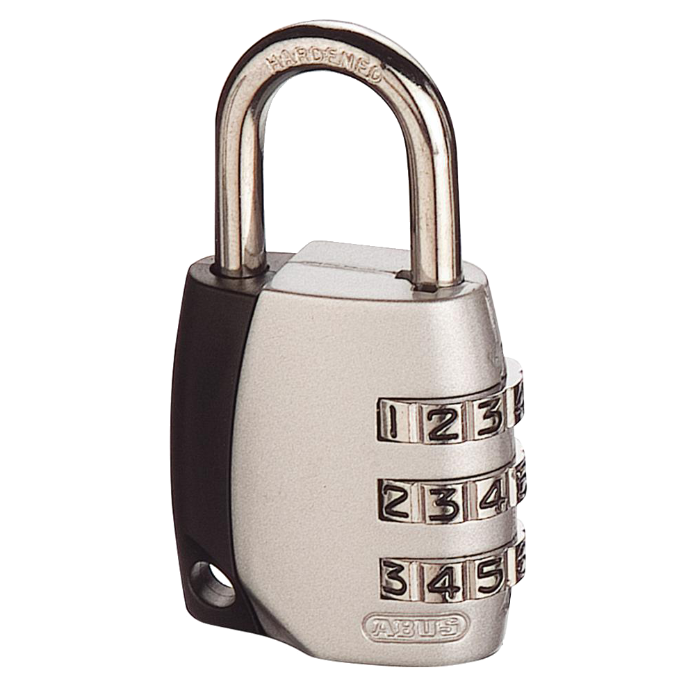 ABUS 155 Series Combination Open Shackle Padlock 34mm 155/30 Pro - Silver