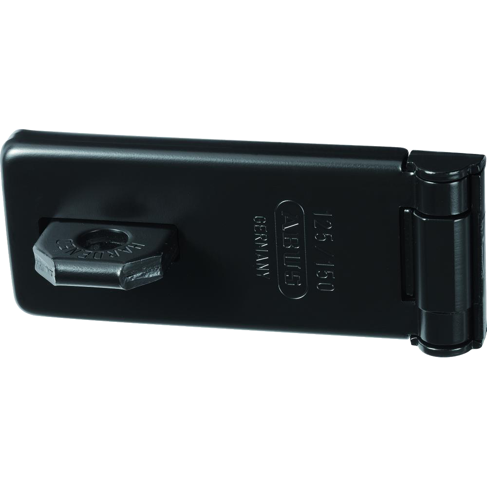 ABUS 125 Series High Security Hasp & Staple 60mm x 150mm 125/150 Pro - Black