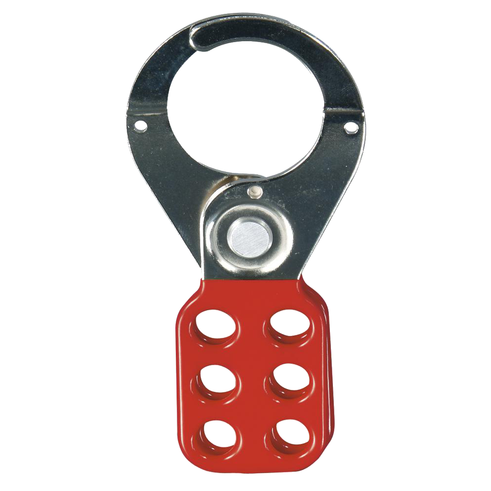 ABUS 700 Series Lock Off Hasp 1 Inch Red 701