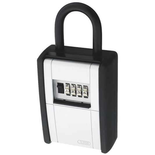 ABUS 797 Key Garage Key Safe With Shackle 115mm x 80mm x 43mm 797 - Black & Silver