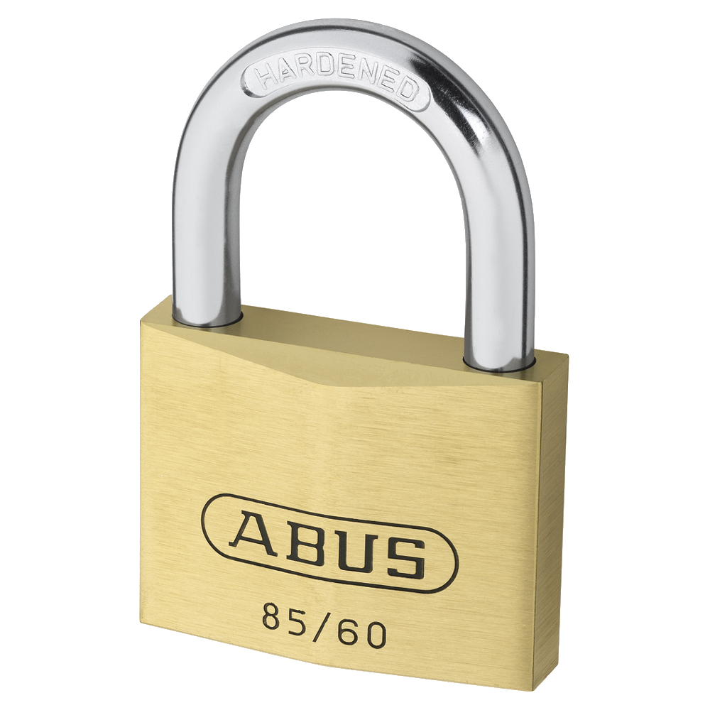 ABUS 85 Series Brass Open Shackle Padlock 60mm Keyed Alike 2703 85/60 - Brass