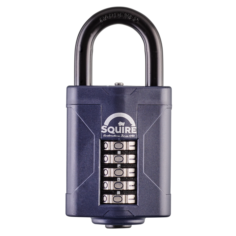 SQUIRE CP60 Series Recodable 60mm Combination Padlock Open Shackle Pro - Black