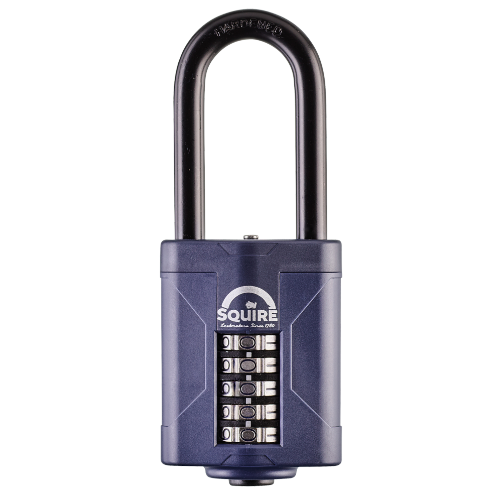 SQUIRE CP60 Series Recodable 60mm Combination Padlock Long Shackle Pro - Black
