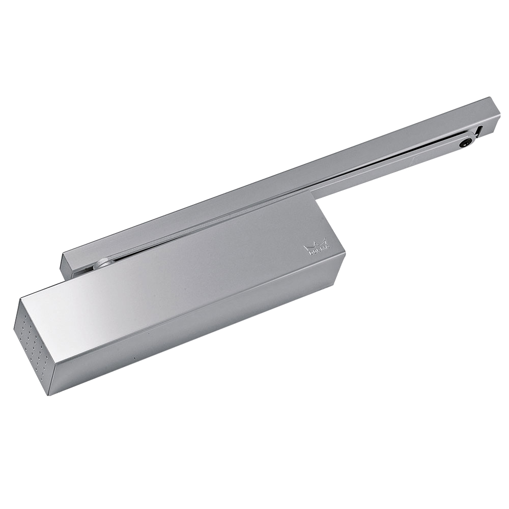 DORMAKABA TS93 Size 2-5 Side Channel Overhead Door Closer TS93B BC DC Pull - Silver Enamelled